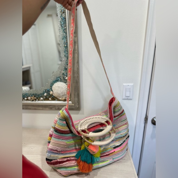 Multicolor woven Handbag - Picture 5 of 6